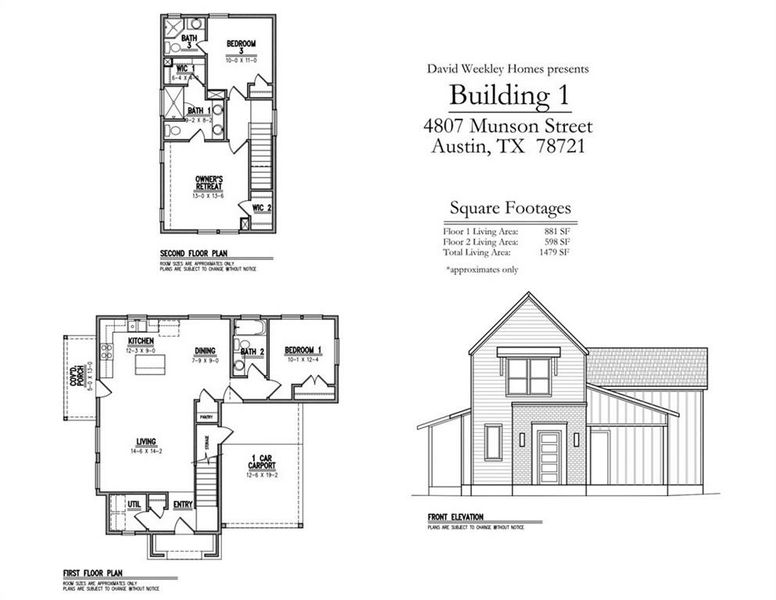 New construction Single-Family house 4807 Munson Street, Unit 1, Austin, TX 78753 - photo