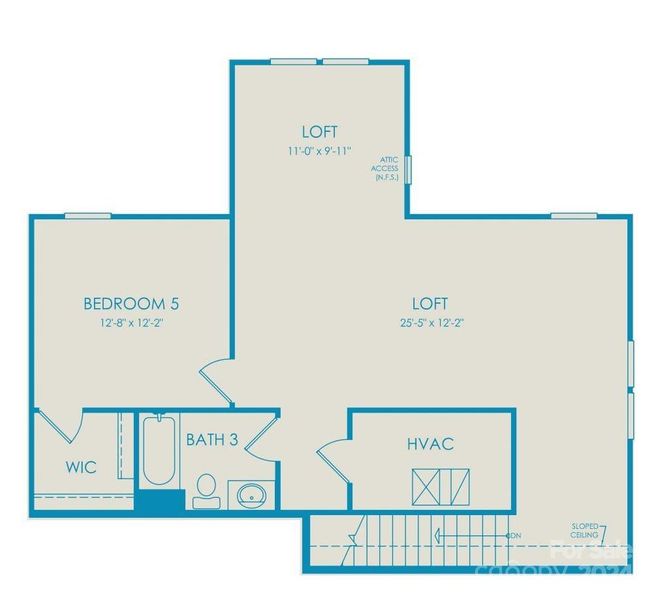 Second floor layout