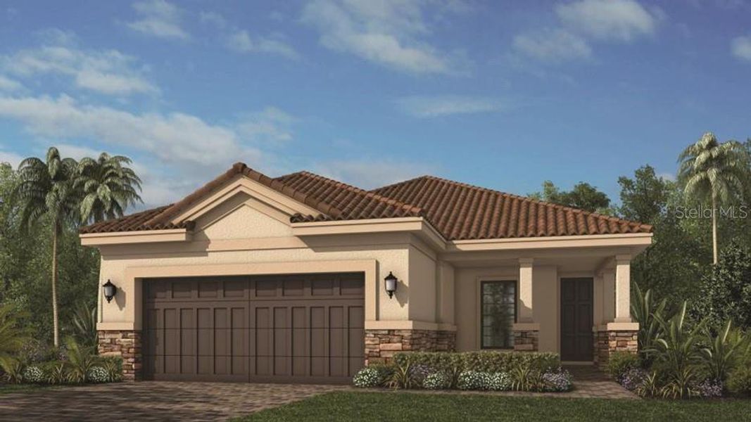 New construction Single-Family house 11413 Trivio Terrace, Palmetto, FL 34221 Matera- photo