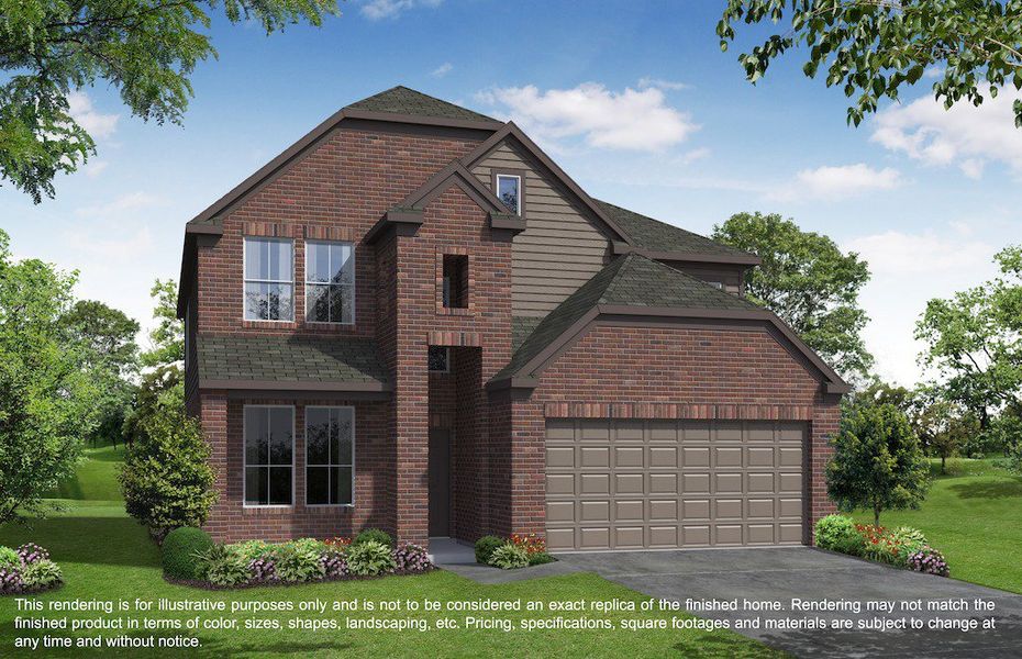 New construction Single-Family house 27004 Wandering Glen Lane, Katy, TX 77493 Plan 270- photo