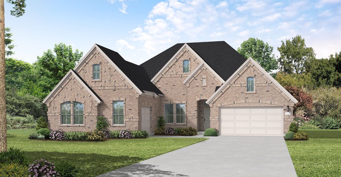 New construction Single-Family house Crockett (3148-DL-60), 2403 Royal Dove Lane, Mansfield, TX 76063 - photo