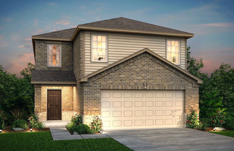 The Springfield, a 2-story new construction home s