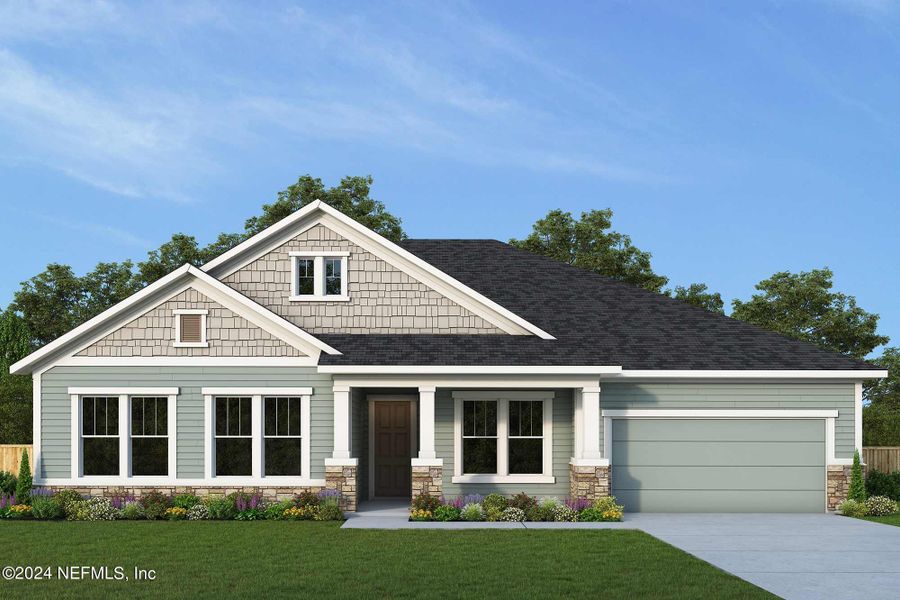 New construction Single-Family house 44 Willow Island Point, Saint Augustine, FL 32092 - photo