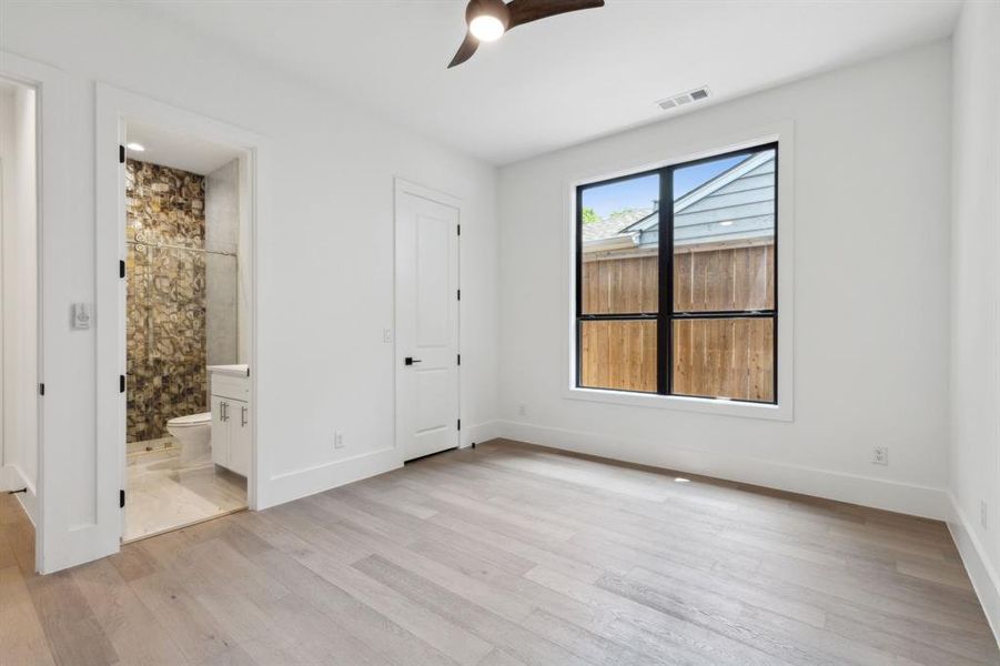 Secondary bedroom on main floor