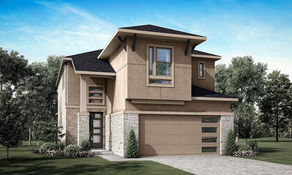 New construction Single-Family house 6304 Leftwich Cv, Austin, TX 78738 Alpine- photo