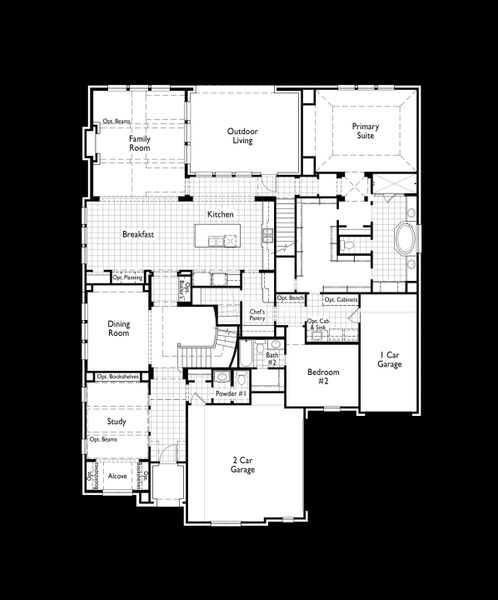 Downstairs Floor Plan