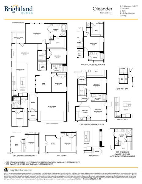 Oleander Floor Plan