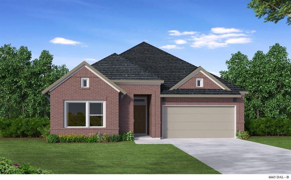 New construction Single-Family house 13916 Makers Way, Fort Worth, TX 76008 The Whittlock- photo