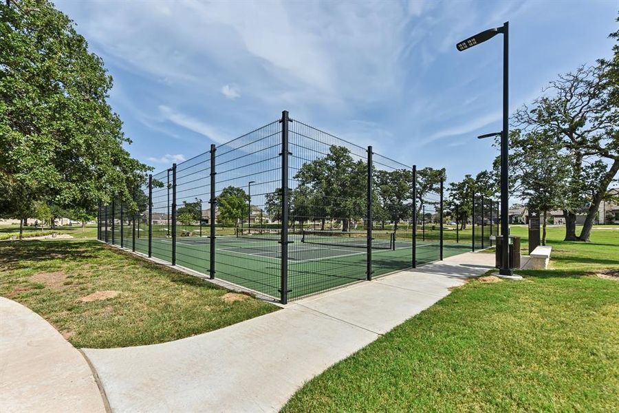 Pickle Ball court