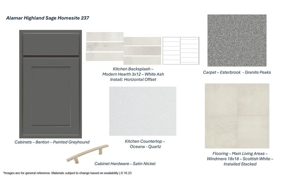 Sage Homesite 237 Design Selections