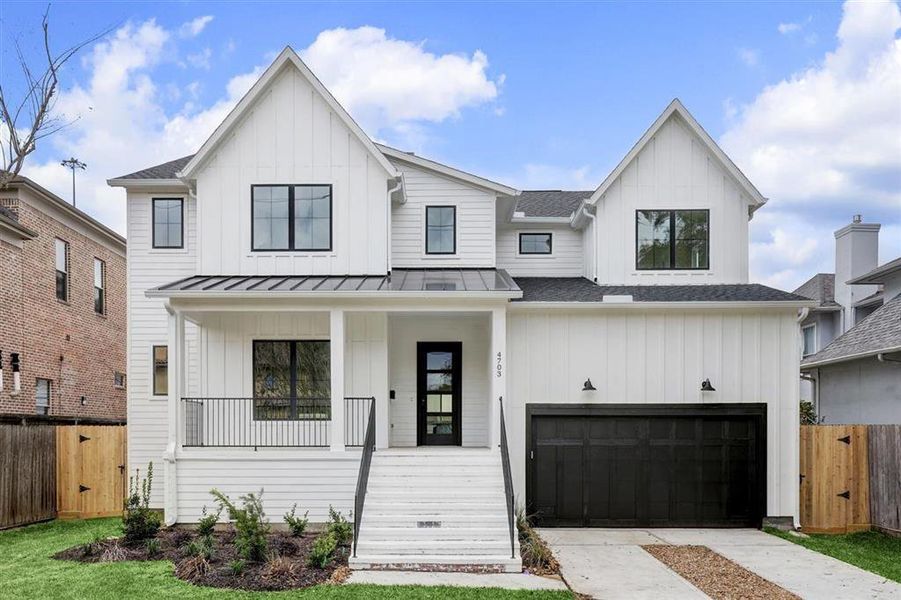 New construction Single-Family house 4703 Pine Street, Bellaire, TX 77401 - photo