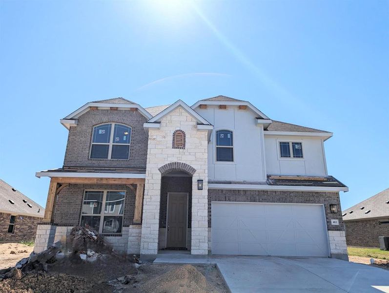 New construction Single-Family house 412 Clearlake Dr, Hutto, TX 78634 - photo