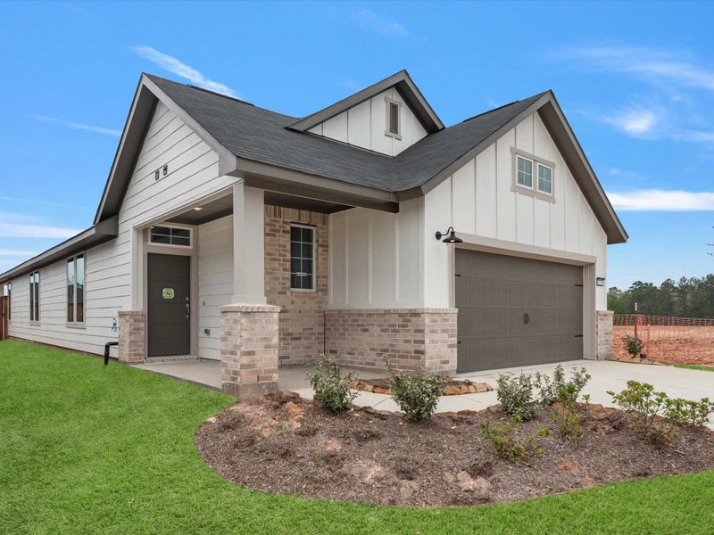 New construction Single-Family house Blanco, 12019 Moonlight Path Drive, Conroe, TX 77304 - photo