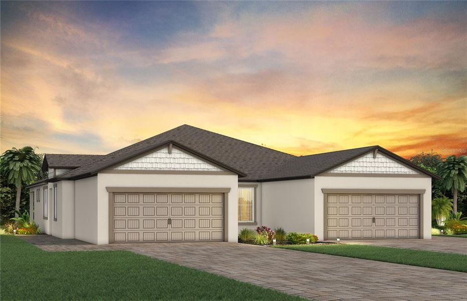 New construction Single-Family house 9431 Coastline Way, Parrish, FL 34219 Kendrick- photo