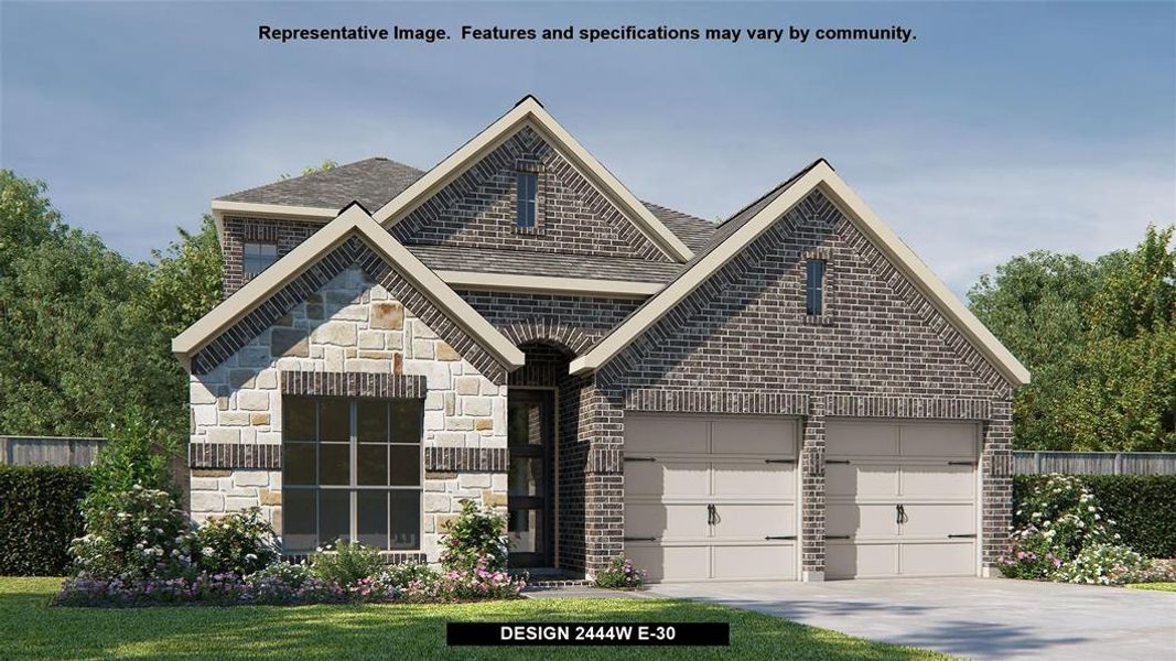 New construction Single-Family house 2444W, 7330 Prairie Lakeshore Lane, Katy, TX 77493 - photo