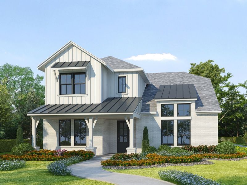 New construction Single-Family house The Conway, 13808 Walsh Avenue, Aledo, TX 76008 - photo