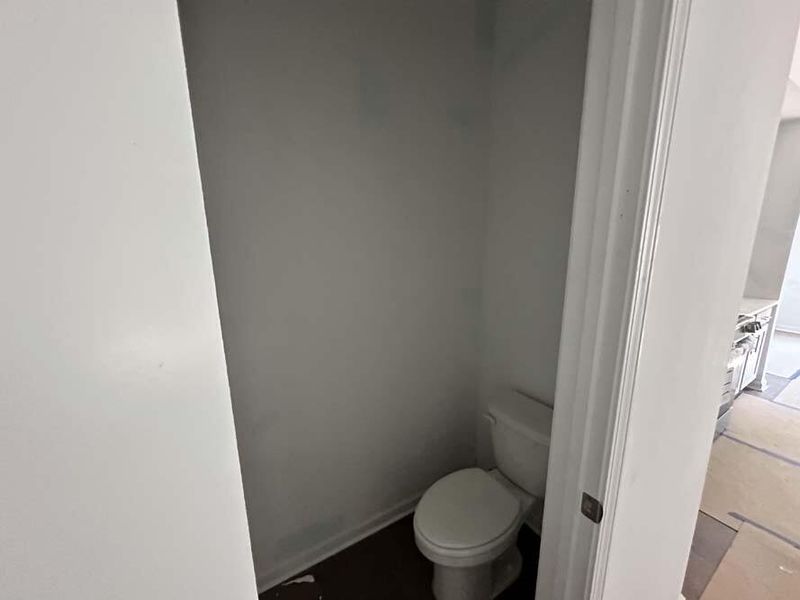 Powder Bathroom Construction Progress