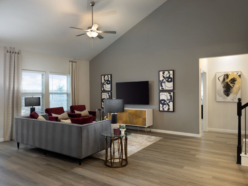 Entertain your guests in comfort with this beautiful open concept floor plan.