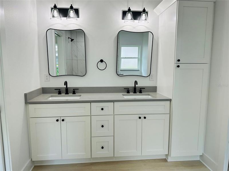 Master Double Sink Vanity