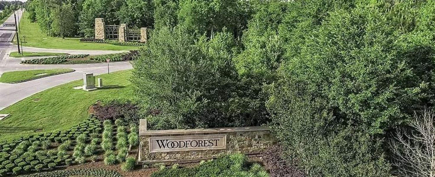 Woodforest Entrance