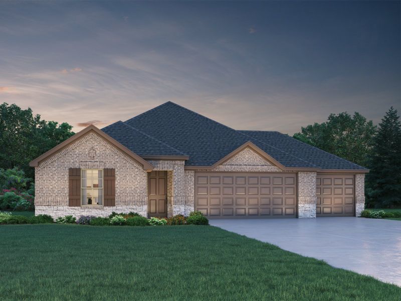 New construction Single-Family house The Oleander (C401), 4931 Great Oaks Drive, Pearland, TX 77584 - photo