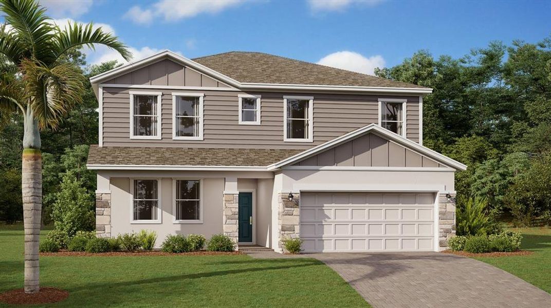 New construction Single-Family house 2729 Jumping Jack Way, Clermont, FL 34714 Independence- photo
