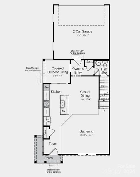 Structural options include: tray ceiling in owner's suite, study, and large owner's shower.