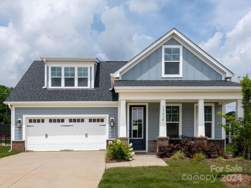 New construction Single-Family house 13610 Tranquil Day Drive, Matthews, NC 28105 Waxwing- photo