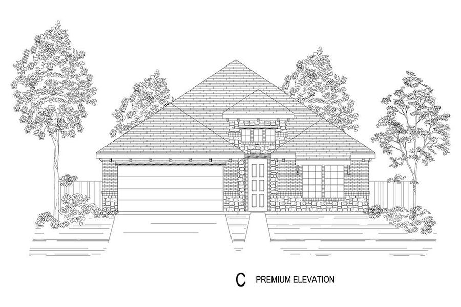 New construction Single-Family house Edgebrook F, 1105 Tenmile  Lane, Forney, TX 75126 - photo