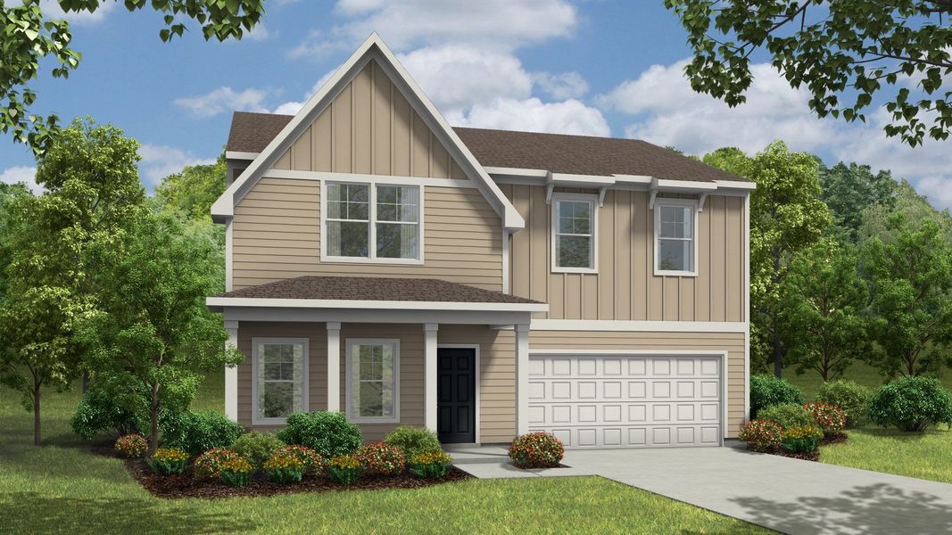 New construction Single-Family house King, 1014 Hollies Pines Road, Broadway, NC 27505 - photo