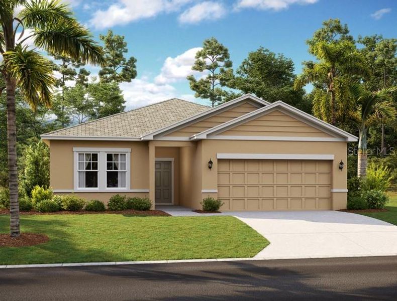 New construction Single-Family house 1378 Sterling Pointe Drive, Deltona, FL 32725 Badland Homeplan- photo