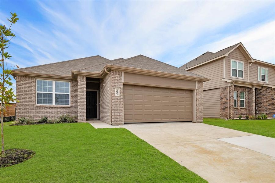 New construction Single-Family house 5037 Chital Drive, Fort Worth, TX 76036 The Palermo- photo
