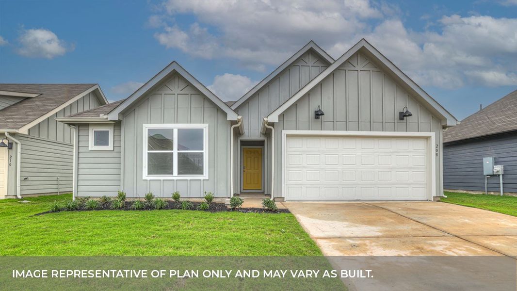 New construction Single-Family house The Bellvue, 104 North Richland Drive, Lockhart, TX 78644 - photo