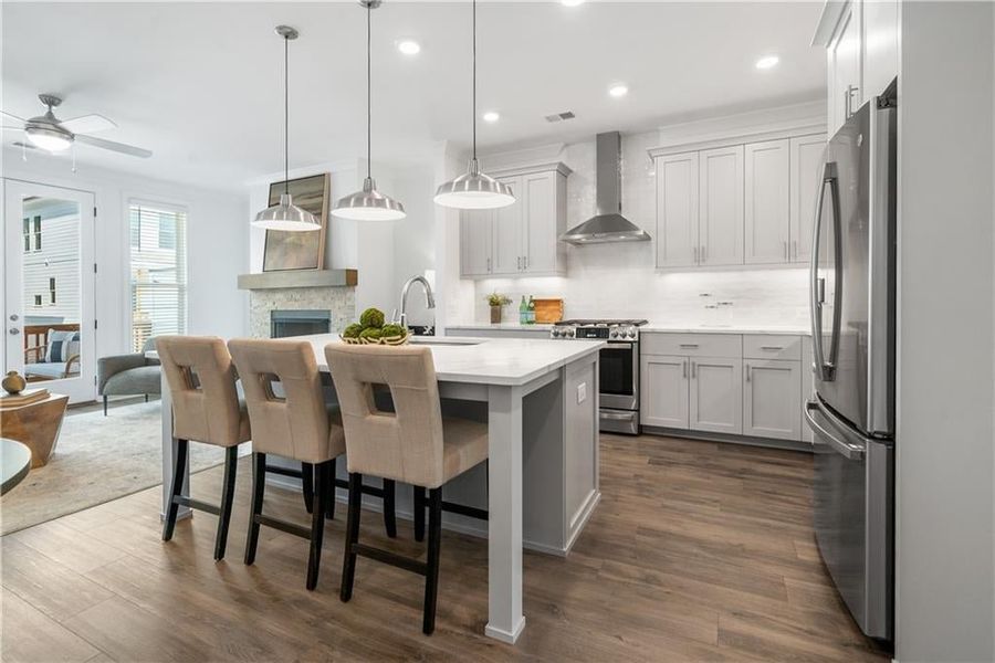 Open concept living at its finest - Photos shown are of model home for viewing purpose only.