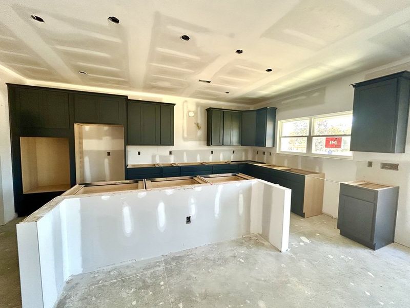 Kitchen Construction Progress