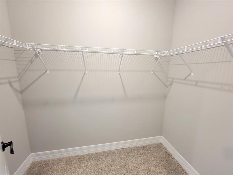 LARGE WALK-IN CLOSETS