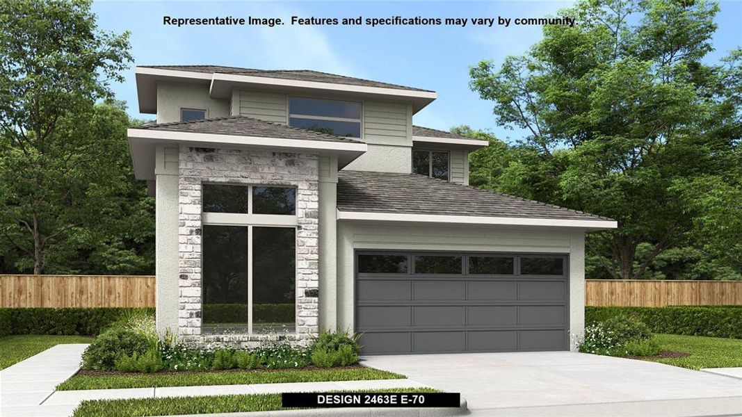 New construction Single-Family house Design 2463E, 7808 Skytree Drive, Austin, TX 78744 - photo