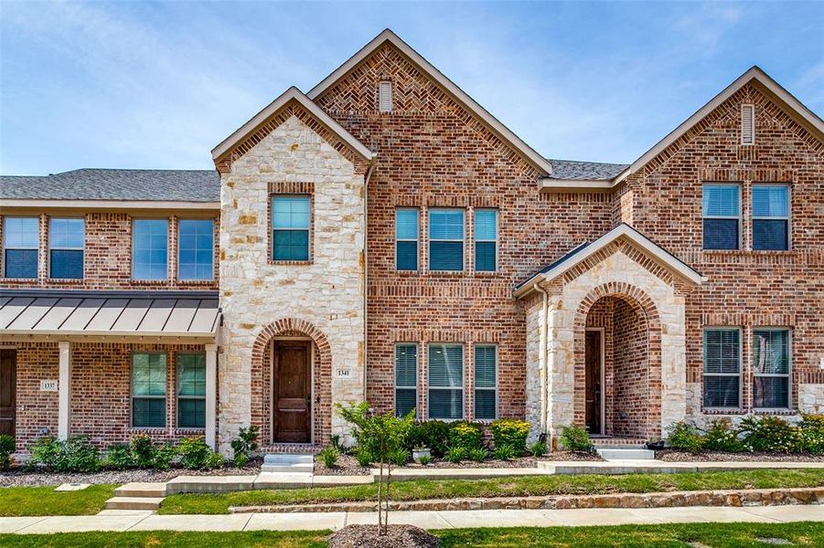 Beautiful Brick and Stone Structure.