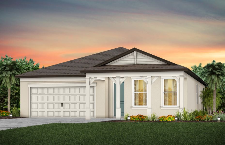 New construction Single-Family house Coral, Simmons Ranch Court, Riverview, FL 33578 - photo