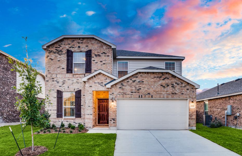 New construction Single-Family house Sandalwood, 1452 Embrook Trail, Forney, TX 75126 - photo