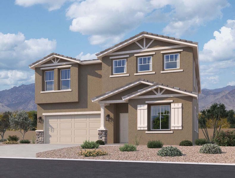 New construction Single-Family house Daisy, 24091 West Kowalsky Lane, Buckeye, AZ 85326 - photo