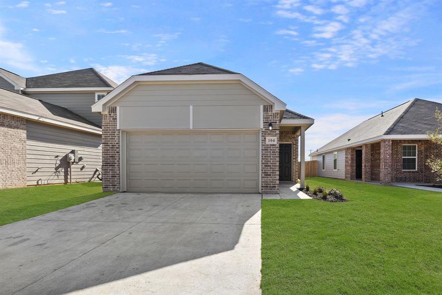 New construction Single-Family house 104 Musgrove Road, Everman, TX 76140 Newcastle- photo