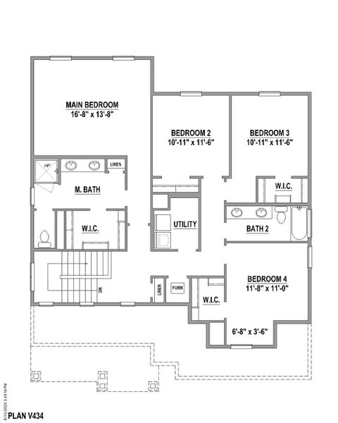 Plan V434 2nd Floor