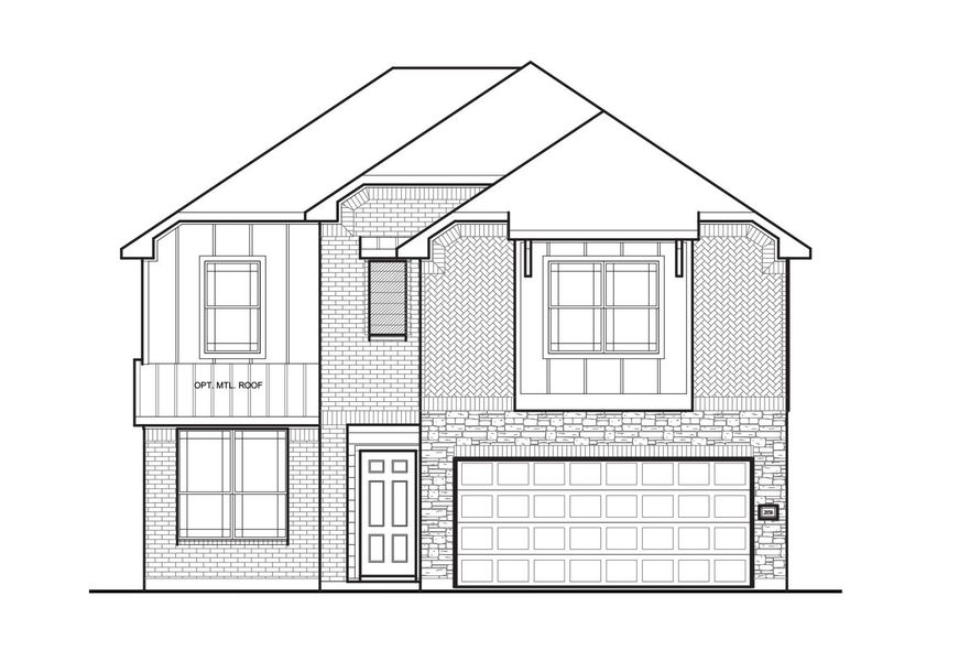 Hamilton Elevation F Elevation