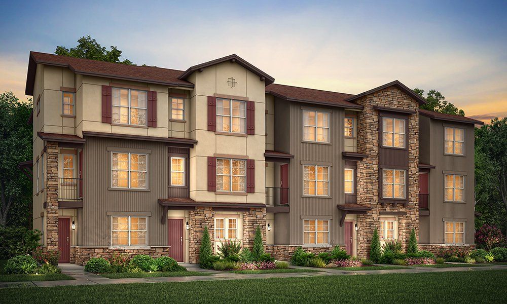 The Westerly | Residence 306 5 Plex Elevation A at Verona Townhomes