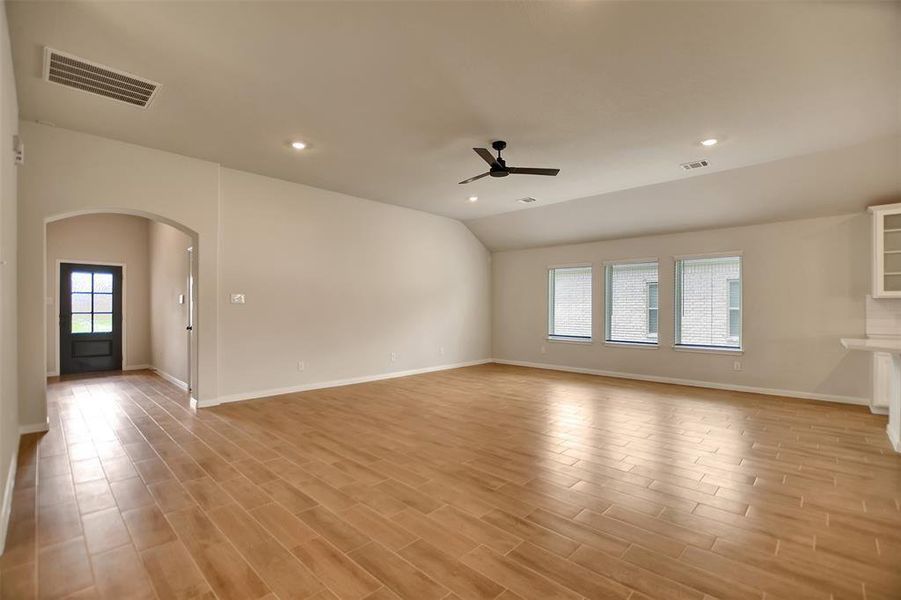 Large, open living space, perfect for entertaining.