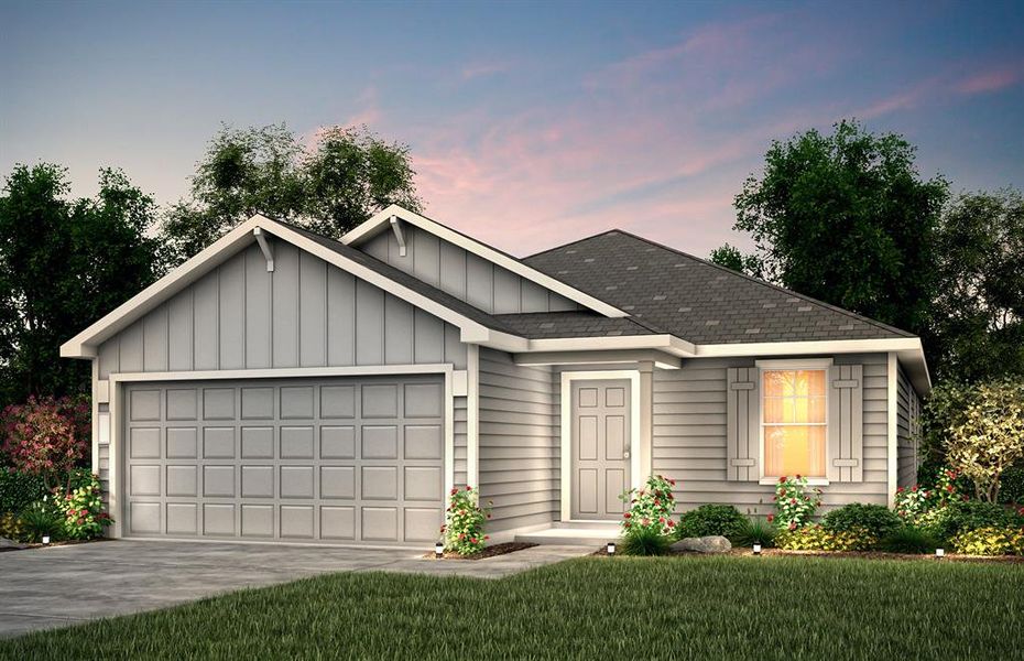 New construction Single-Family house 26217 Wildrye Drive, Magnolia, TX 77355 Hewitt- photo