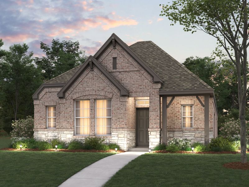New construction Single-Family house Begonia - Cottage Series, 4710 Buttonbush Drive, Venus, TX 76084 - photo