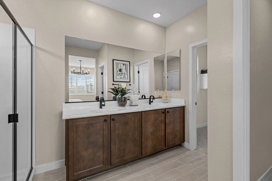 Primary Bath | REV at Eastmark | New Homes in Mesa, AZ | Landsea Homes