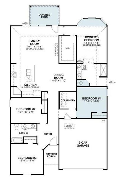 New construction Single-Family house 1313 Lorelei Lane, Denton, TX 76210 Moscoso - 40' Smart Series- photo